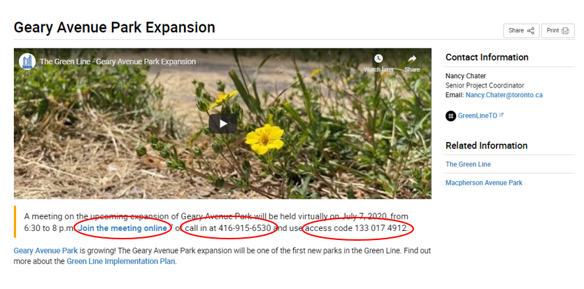 LURAConsulting's tweet image. Participants can join the meeting virtually using a computer, tablet, or phone using your web browser💻

OR

Participants can call-in using the phone number and access code provided ☎️

Visit toronto.ca/city-governmen… to access the details to join the meeting

#GreenLineTO