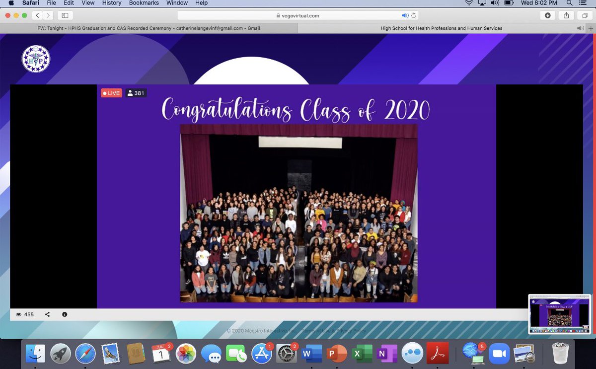 cydnewyork's tweet photo. It’s for certain that graduation ceremonies definitely look different in 2020! However, we’re thrilled our grads were able to be celebrated during virtual graduations at our partner schools last week. Congrats to the Class of 2020 from MCNDHS, HPHS and CAS. Pic taken pre-pandemic https://t.co/bCdzFzfPyZ