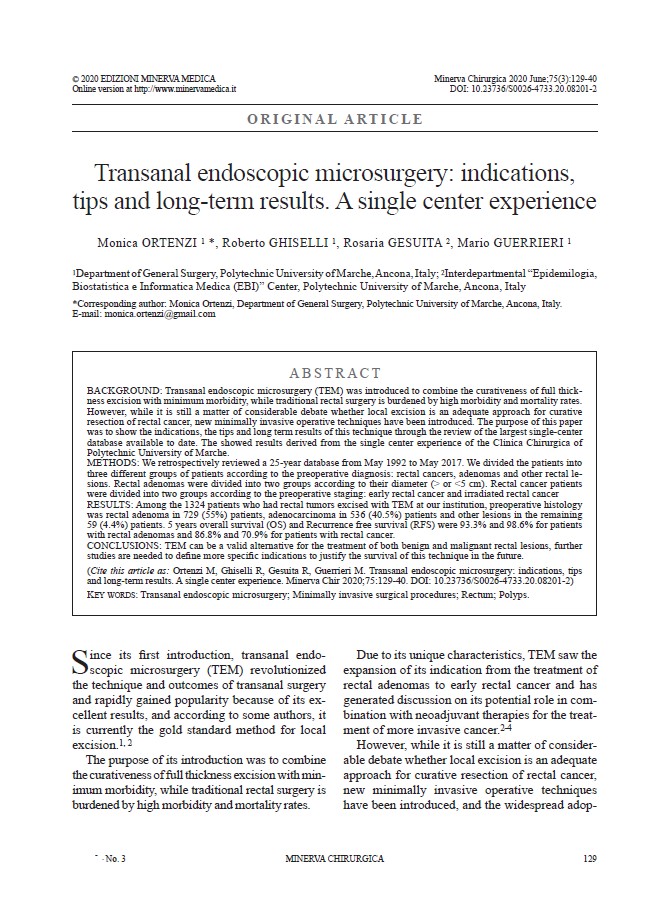 Hello everyone! 
What do you think about TEM’s procedures?