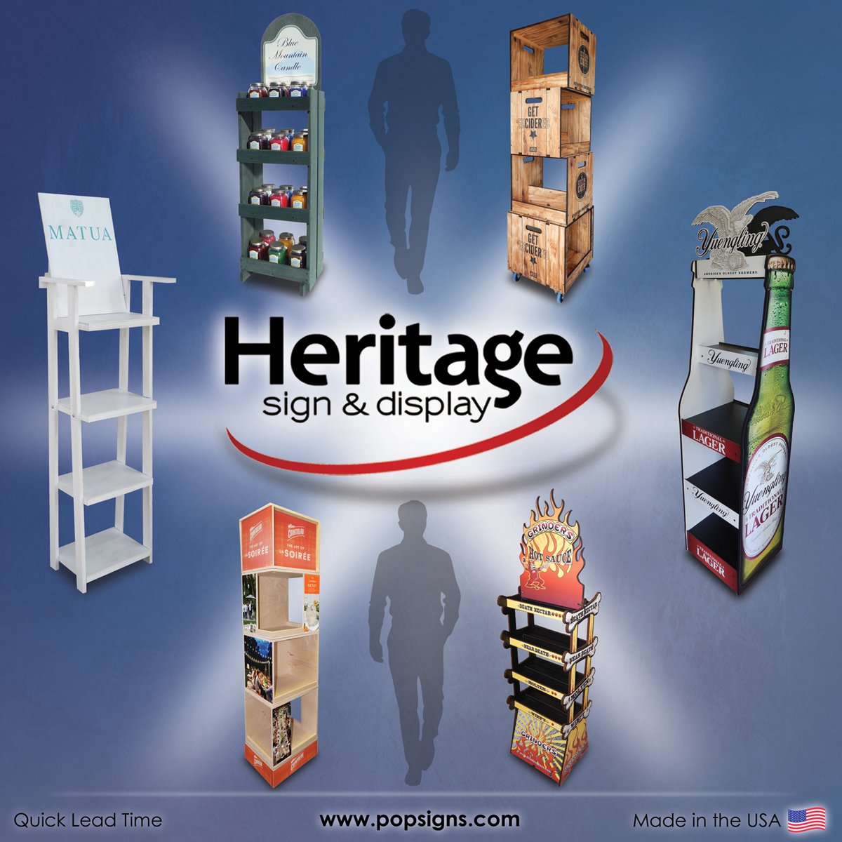 heritagesign's tweet image. The best way to showcase your product is to create a custom wooden shelving unit or rack!
Don't miss the opportunity to engage with customers and get a customized shelving unit to fit the needs of you brand. 
 
#popsigns #woodenshelvingunit #woodenracks #customdisplays