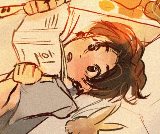 lilidrws's tweet photo. he just finished reading a book!🐰❤️
#JUNGKOOK #BTS https://t.co/8SU8Ly7s9d