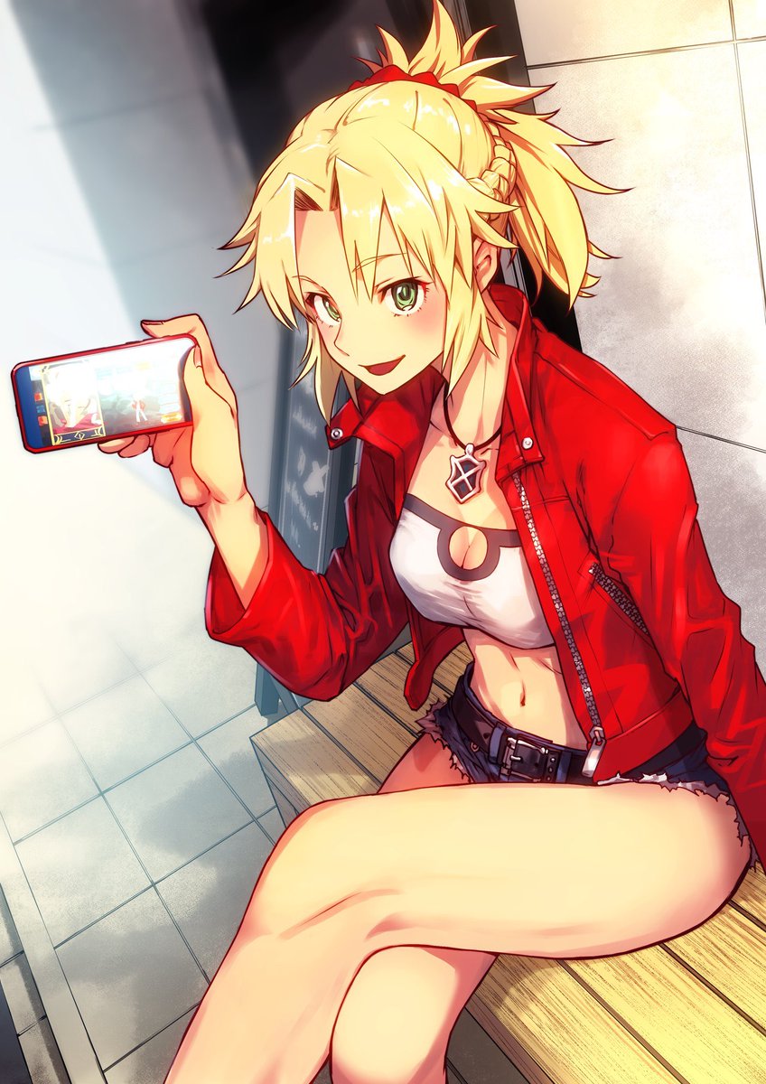 モードレッド(Fate) ,モードレッド(Fate) ,トゥリファスの記憶 「#ポニーテールの日
全然描いてなかった... 」|中西 達哉のイラスト
