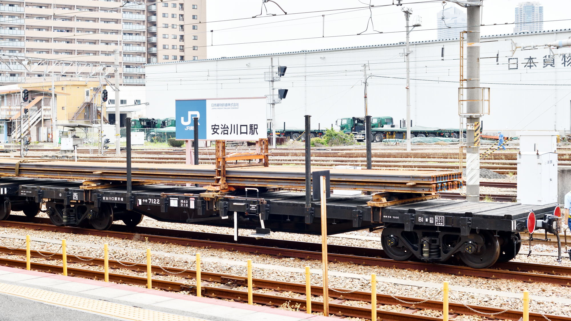 チキ7000 レール付 | 鉄道模型店 Models IMON チキ7000 安治川口