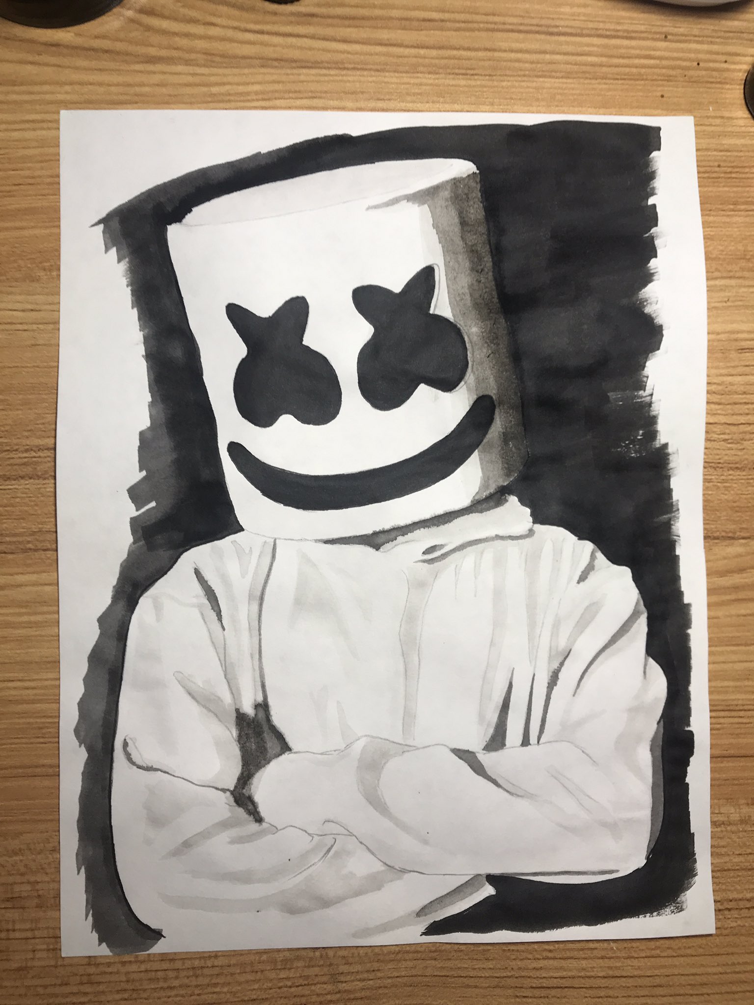 Image of Marshmello lineart-SW736597-Picxy
