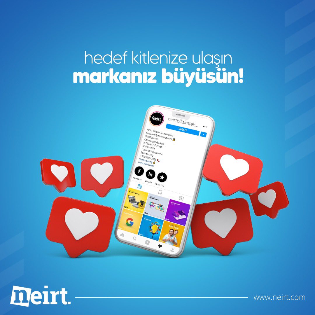 Neirtbilisim's tweet photo. Dijital dönüşümün adımlarını takip etmek ve en doğru çözümleri sunmak için buradayız.
#yazilim #donanim #webtasarım #web #hosting #eticaret #seo #googleadwards #mobil #sosyalmedyayönetimi #logo
@Neirtbilisim
#neirtbilisimteknolojileri
08502217025☎️
https://t.co/qRed6JPI9g https://t.co/AekAMozqVl