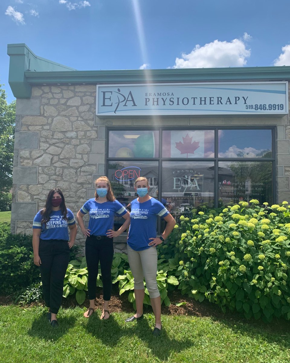 Some of our Elora staff repping their awesome t-shirts!