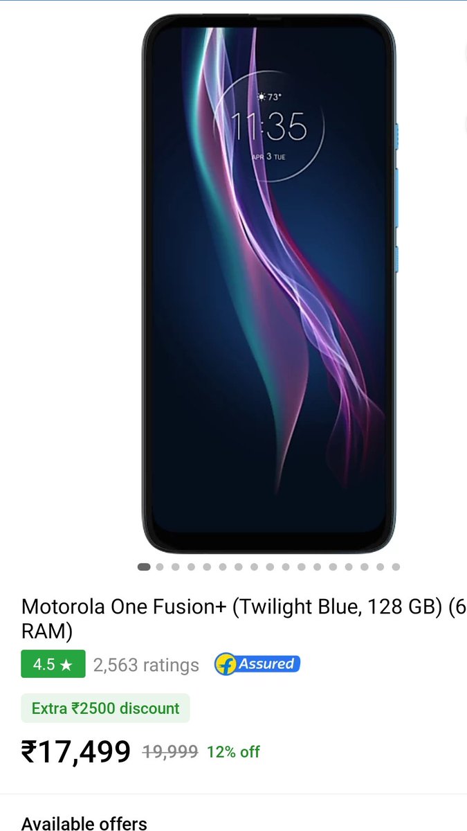 hrishavsharma's tweet photo. What the shit!
#MotorolaOneFusionPlus https://t.co/BNUWTpF0DU