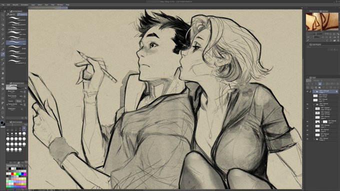 Feel free to mention someone you want to take a bite xD #CLIPSTUDIOPAINT #characterdesign 