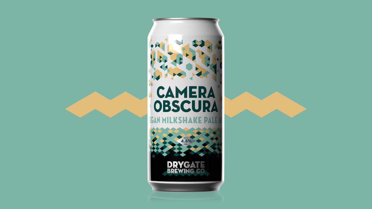 Camera Obscura is a vegan milkshake pale ale that will light up any room. It's crammed with tropical hops, oats, wheat, and vanilla.