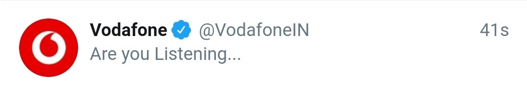 JDumde's tweet photo. What happened to DM
Still waiting for response #HappyToHelp Looters @VodafoneIN @Idea @VodafoneGroup @TRAI #Telecom
Learn to provide customer service
Stop Deducting Money Thieves
#BadService Stop looting people. #Vodafone #Looters #carelessVodafone #cheatervodafone #Vodafone https://t.co/krRWA3L2Fl