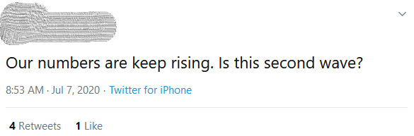 The number keeps rising. Is this the second wave?
