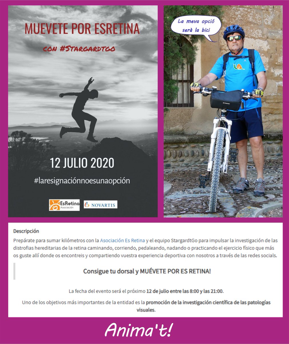 mfloresgon's tweet photo. Ja falta poc. Caminar, corre, bicicleta, nedar, ballar... https://t.co/l9bU3gpM2g