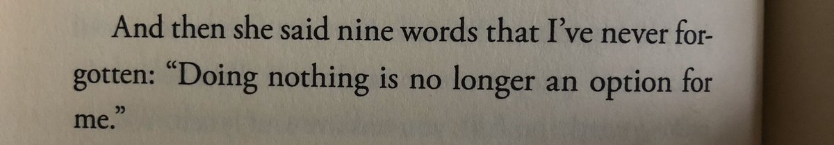 jesspatti29's tweet photo. Another moment without words to describe it.  @austinchanning I am so moved by your book. #doingnothingisnotanoption https://t.co/vpBlepikya