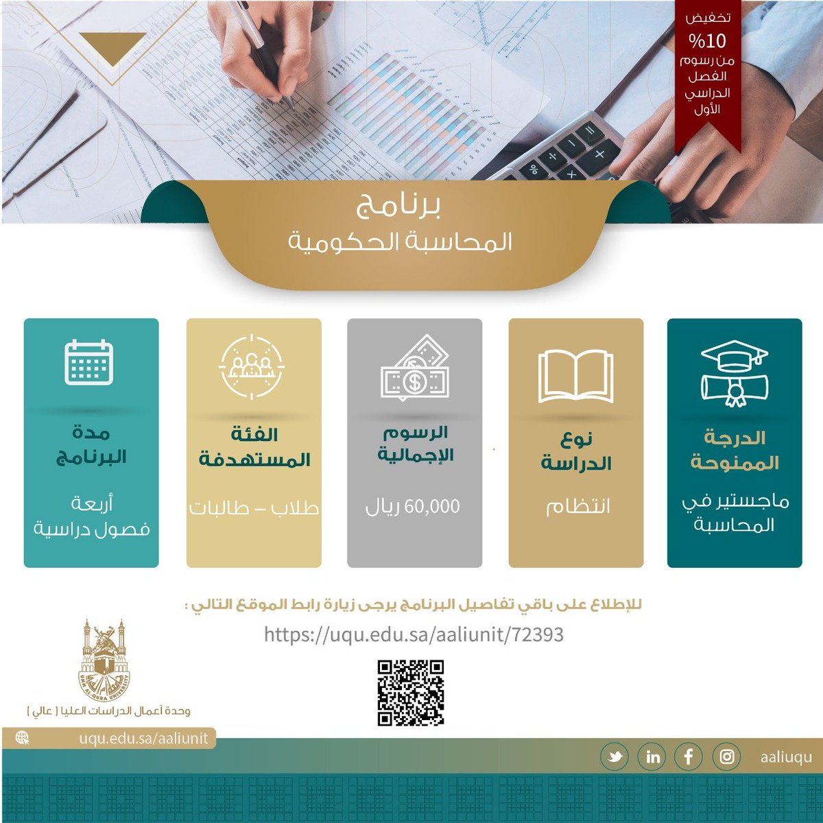 برنامج الماجستير في المحاسبة الحكومية