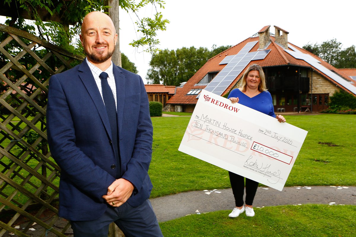 Redrowplc's tweet image. "It could pay for one of our doctors for two months, enabling families to receive care and advice from a paediatric palliative medicine specialist when they need it." - Clair Holdsworth, of @MartinHouseCH, on what our latest donation means to them 🤗 crowd.in/wxk2ul