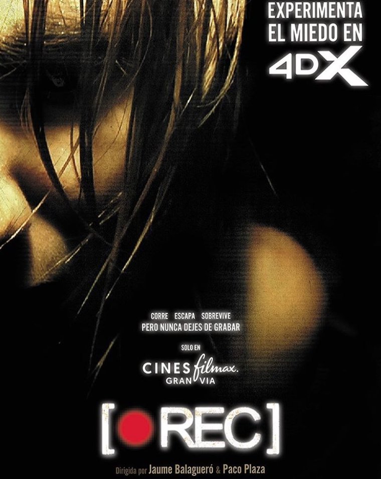 El pròxim dijous 9 de juliol tenim un esdeveniment molt important... 😜 <a href="/CinesFilmax/">Cines Filmax Granvia - 4DX</a> inaugura la seva nova sala 4DX! 🎉🎉🎉 I per a celebrar-ho... Es reproduirà  la primera pel·lícula espanyola adaptada al 4DX... 💥 REC 💥