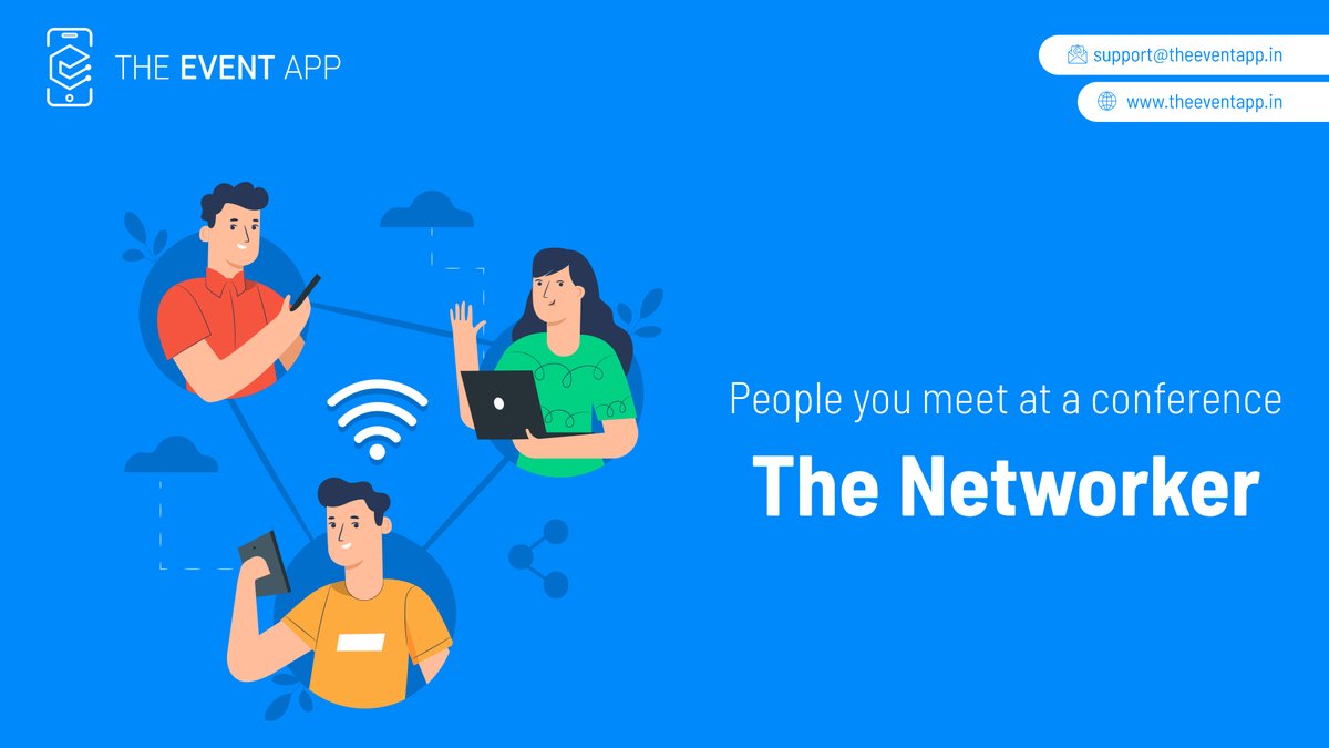 procialize's tweet photo. They know how to strike a conversation and make connections. The Networker knows how to utilise a conference to create future business and also be resourceful to others. #TheEventApp allows such people to connect with a large number of attendees by simply messaging them. https://t.co/YAw1Dxm9Cv