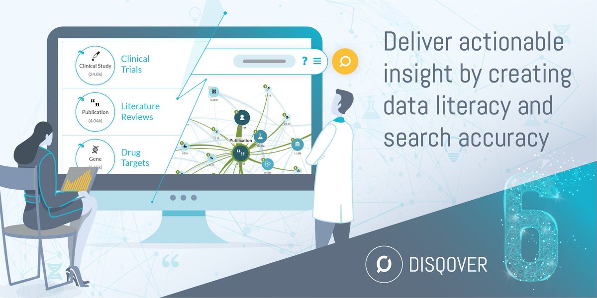 Get started with the new #DISQOVER 6.00 today and reap the benefits of a powerful and intuitive knowledge discovery platform. bit.ly/trydisqover6 #lifesciences #data #analytics