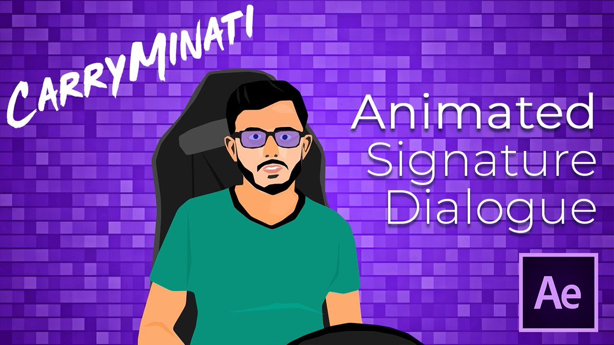TrafficKreation's tweet photo. "Toh Kaise Hai Aap Log" 😉
Character Animation ft. CarryMinati #carryminati | Animated CarryMinati Signature Dialogue! Having spent around 20 hours on this project, 🙏Please help us out and share this Animation till it reaches 
@CarryMinati 😎
Watch here - https://t.co/yLFOqQ7ikg https://t.co/RXxJujgOPc