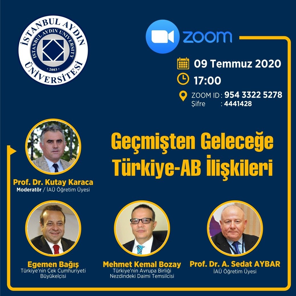 EBofis's tweet photo. Sn Büyükelçimiz @EgemenBagis 'ın konuk olacağı "Geçmişten Geleceğe Türkiye-AB İlişkileri" 9 Temmuz Perşembe 17.00'de Zoom'da. https://t.co/E4FPgi2atm