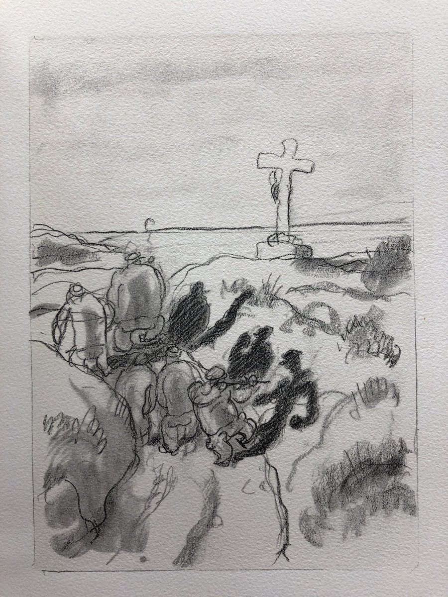 Gus Bofa, 1948. 
« Père Barbançon », Pierre Mac Orlan 