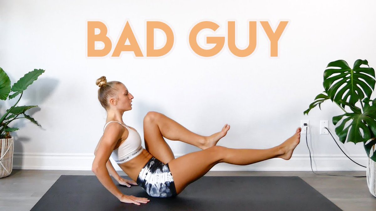 EVERYFIT_'s tweet photo. ビリー・アイリッシュの
「bad guy」の曲に合わせたワークアウト💪

「MadFit」チャンネルからの紹介です🎶

時間がない方も【3分間】なので是非チャレンジ💛
https://t.co/KUgyZr6ugL

#ワークアウト動画　#ワークアウト女子　#トレーニング動画 #ダイエット仲間募集 https://t.co/pU3NAaoK5g