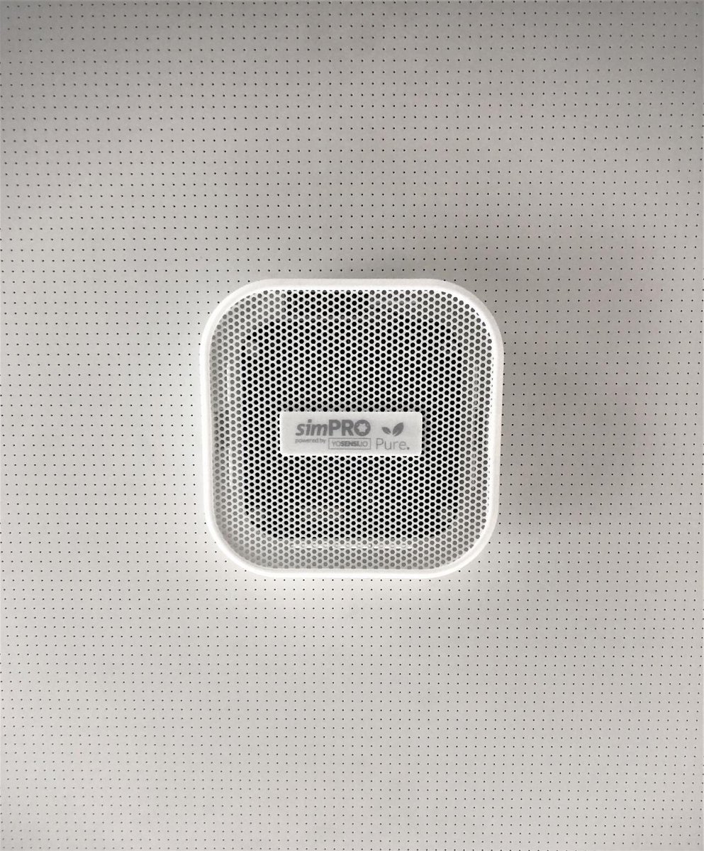 sowgaeng's tweet photo. Powered by simPRO Software's unique IoT solution, we installed our very first environmental sensor unit, aptly named the ‘PURE’, within the occupied office space, collecting data around temperature, humidity, lux, CO, CO2, VOC's &amp; noise to monitor the environmental conditions. https://t.co/iXh9clcjRx