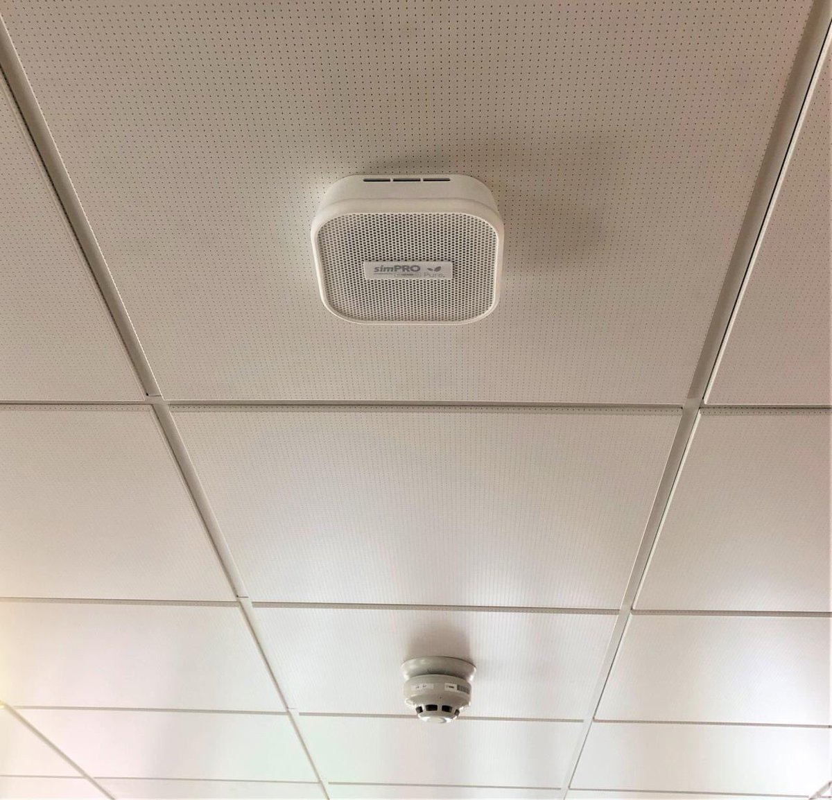 sowgaeng's tweet photo. Powered by simPRO Software's unique IoT solution, we installed our very first environmental sensor unit, aptly named the ‘PURE’, within the occupied office space, collecting data around temperature, humidity, lux, CO, CO2, VOC's &amp; noise to monitor the environmental conditions. https://t.co/iXh9clcjRx