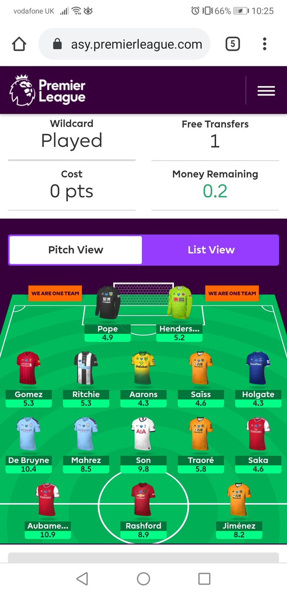 teetoro's tweet photo. @FPL_InHindsight Great thread any suggestions on reviving this team on its last legs? No chips left either 😭 https://t.co/naIjIXjMkz