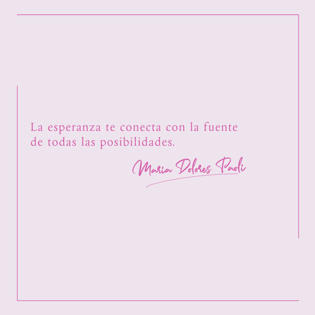 La esperanza es positivismo, es saber que sin importar el desenlace de una situación, el resultado traerá algo beneficioso y conveniente a nuestras vidas.
.
La esperanza despeja los senderos de las posibilidades.
.
¿Estás dispuesto a transitarlos? Te leo en los comentarios.