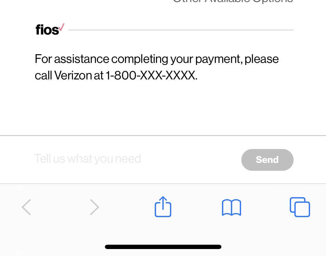 ldefurio's tweet photo. ⁦@VerizonSupport⁩ need help however your virtual assistant doesn’t supply the full phone number. https://t.co/fqTCSgt8b2
