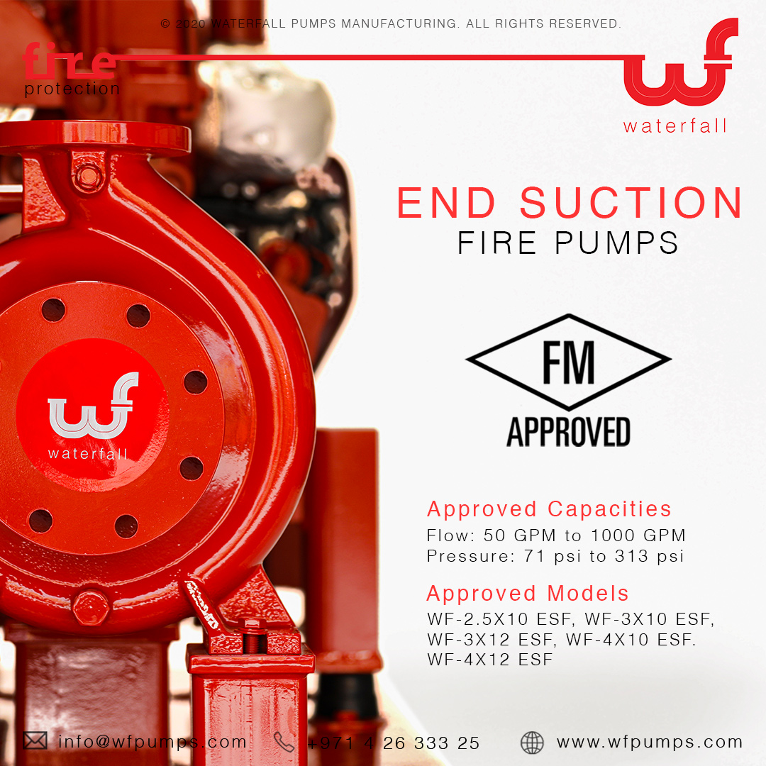 wfpumps's tweet photo. WF Horizontal End Suction Fire Pumps is now officially FM Approved!
#wfpumps #firepumps #firefighting #fmapprovals #endsuction #firesafety #fireprotection #dubai #uae
Click this article for more information: https://t.co/Gwfom12Bg3 https://t.co/NfUQeybung