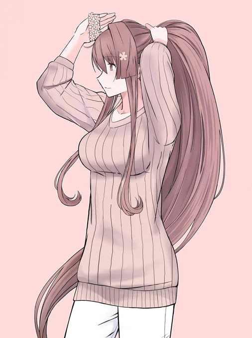 #ポニーテールの日
大和さん好き(*'ω`*) 