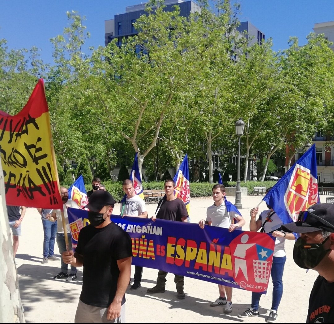 DNJnacional's tweet photo. Presencia de las juventudes de DN en la concentracion frente al Tribunal Supremo. https://t.co/GmXTJLPcvq