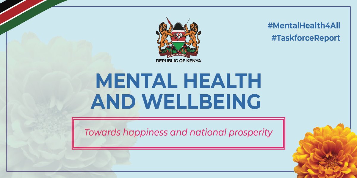 MOHmentalhealth's tweet photo. Happening now: The launch of the mental health taskforce report during the covid-19 briefing today
#TaskforceReport 
#MentalHealth4All https://t.co/wUcmv9Bwxj