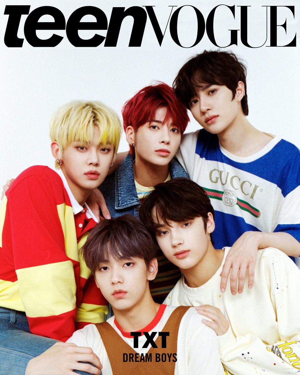 mycyj_txt's tweet image. แลงมาก ทีเร้กขึ้นปก Teen Vogue จริงๆ เป็นวง Kpop วงแรกที่ได้ขึ้น แล้วก็เป็นนักดนตรีชายวงแรกด้วยที่ได้ขึ้น ปังไม่หยุเ
