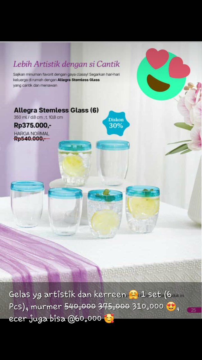 IanPudji's tweet photo. @infopekalongan baru nih, produk Tupperware bulan Juli 🤗 minat japri telp./WA 089665726572 (Brian, Pekalongan), bs jd reseller jg lhoo 😍

Untuk produk Tupperware lainnya bisa dicek di https://t.co/F0hOL8Ruyf dg harga khusus (di bawah harga brosur) dr kami 🥰

#tupperware https://t.co/h0MXDOmDAz