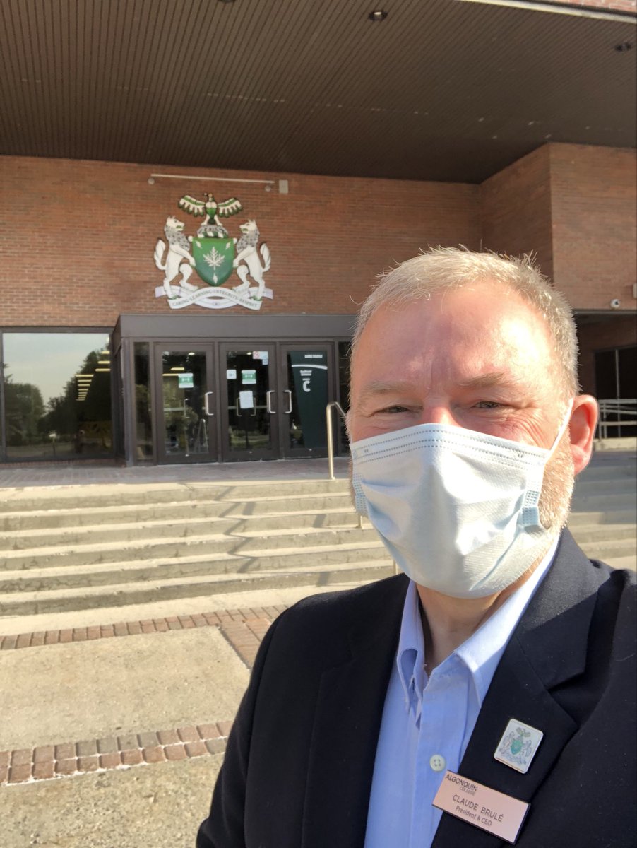 As of today, I’m asking everyone in our <a href="/AlgonquinColleg/">Algonquin College</a> community (employees, students, contractors, visitors) at all campuses to wear a mask inside College buildings.

Please see my message from last night <a href="/claude_brule/">Claude Brulé</a>. algqn.co/RUQW30qWFsZ