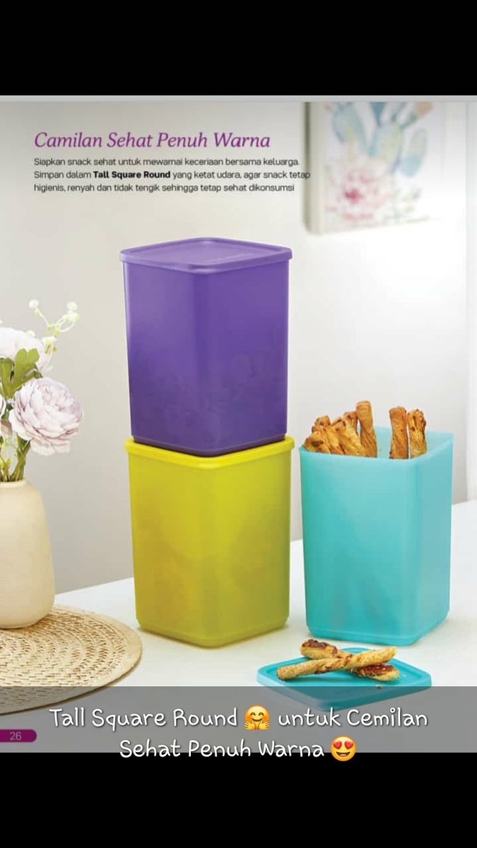 IanPudji's tweet photo. @Pemalangan baru nih, produk Tupperware bulan Juli 🤗 minat japri telp./WA 089665726572 (Brian, Pekalongan), bs jd reseller jg lhoo 😍

Untuk produk Tupperware lainnya bisa dicek di https://t.co/F0hOL8Ruyf dg harga khusus (di bawah harga brosur) dr kami 🥰

#tupperware https://t.co/UFBwOYqM4Y