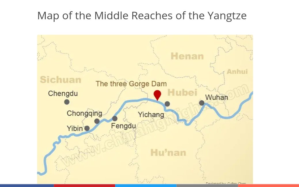  #ThreeGorgesDam Reference Maps - Yangtaze