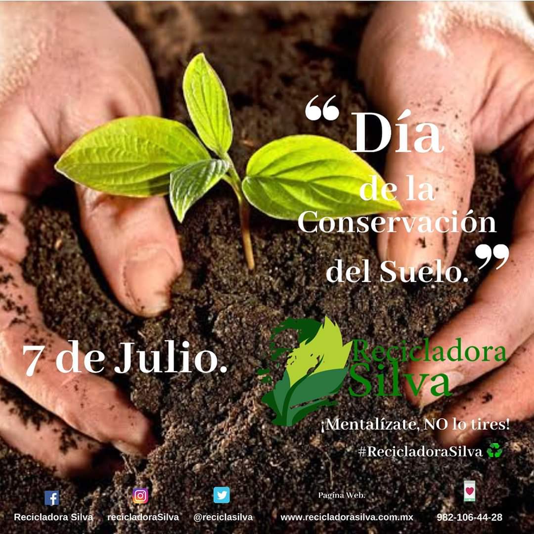 reciclasilva's tweet photo. Hoy es una gran celebración de esta jornada, donde pretendemos  conseguir una mayor conciencia a nuestra Sociedad, a la hora de darle a la conservación del suelo la gran importancia que tiene para todos los seres vivos.

♻️

 #RecicladoraSilva https://t.co/491wwBjtgS