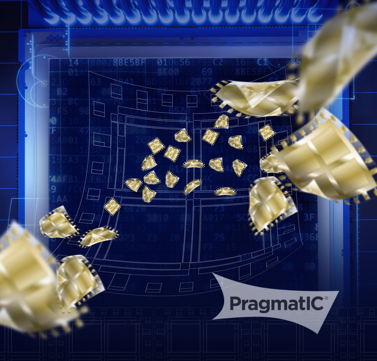 Pragmatic_Semi's tweet photo. A new era for flexible #electronics and #machinelearning? Read this technical article in #NatureElectronics outlining pioneering work by Arm, PragmatIC and the University of Manchester to enable novel applications in healthcare and wearables. https://t.co/w4ggfP23Qb https://t.co/CUqMYbhzHA
