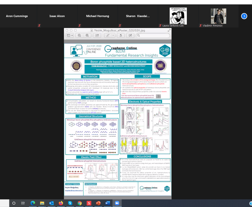 PhantomsNet's tweet photo. #GO2020 #Graphene and #2DM Online conference right now... #FlashPoster Session
More info: https://t.co/7eibgGKAXX https://t.co/cj5jfFZBP1