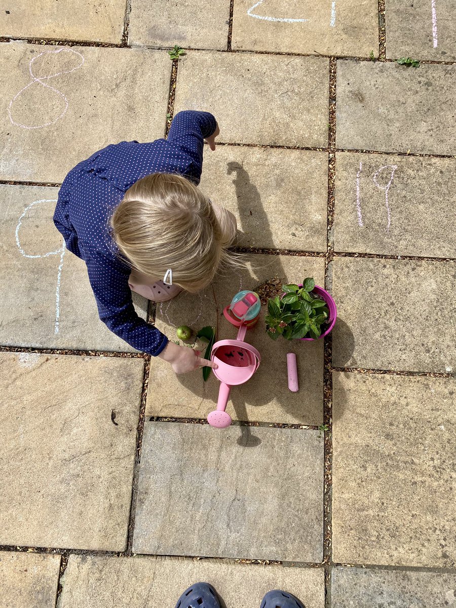 serin_rayner's tweet photo. @NTPippins Coral has been doing recognition and formation outside. She has written the numbers and she has found the amount of objects to match each number 🌷 https://t.co/PzjG7uV0yc