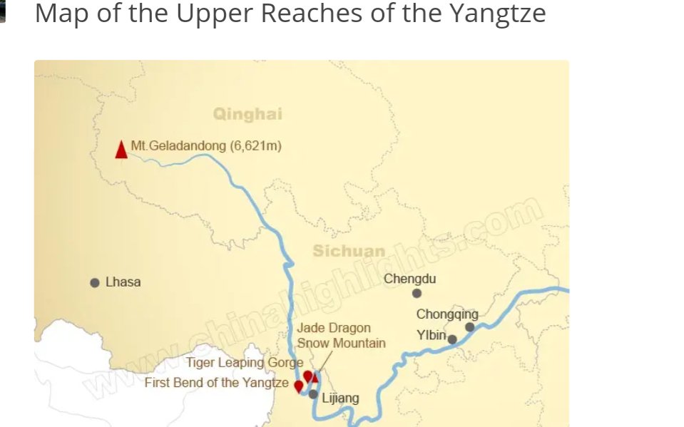  #ThreeGorgesDam Reference Maps - Yangtaze