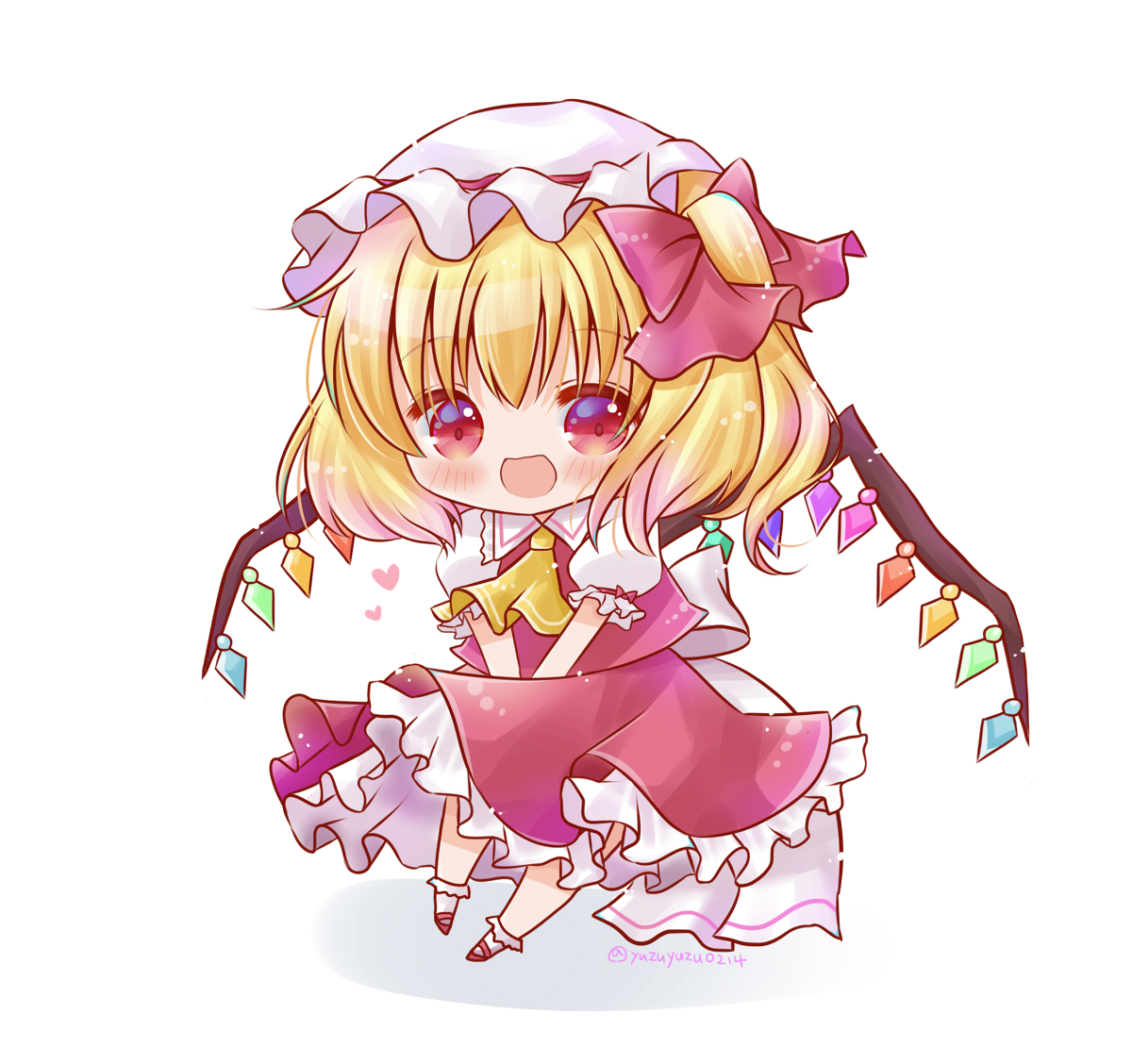 東方 フランちゃん描きました 東方イラスト フランドール スカーレット ゆず 依頼停止中のイラスト