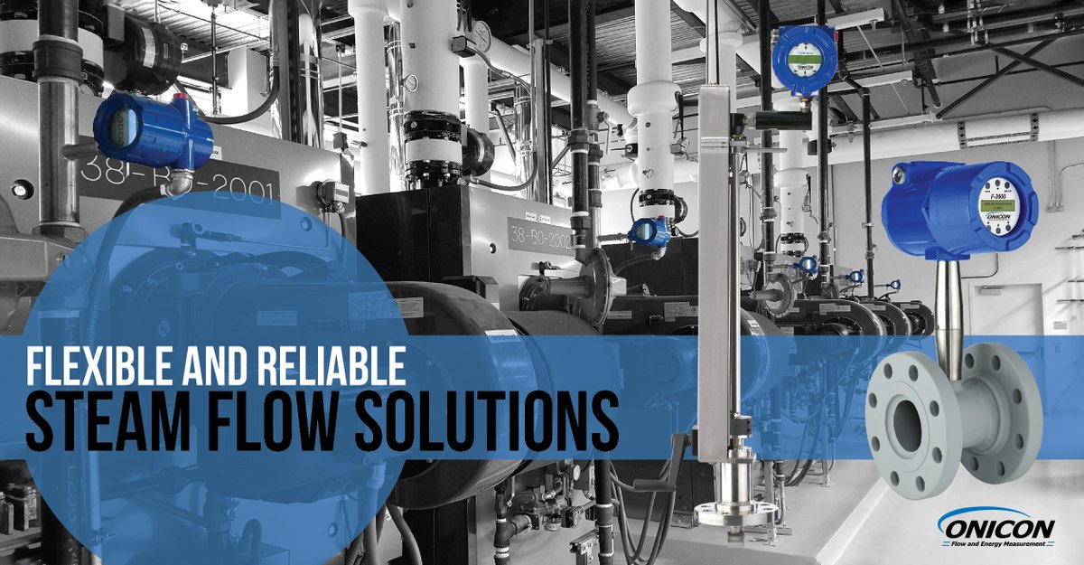ONICONSolutions's tweet image. There is much diversity when measuring steam as it can apply to apps such as boiler outputs &amp;amp; building feeds. Our steam meters can help keep costs low, be installed w/o system shutdown, have the flexibility to fit various operating ranges. lnkd.in/g9w4qs4 #SteamFlow #HVAC