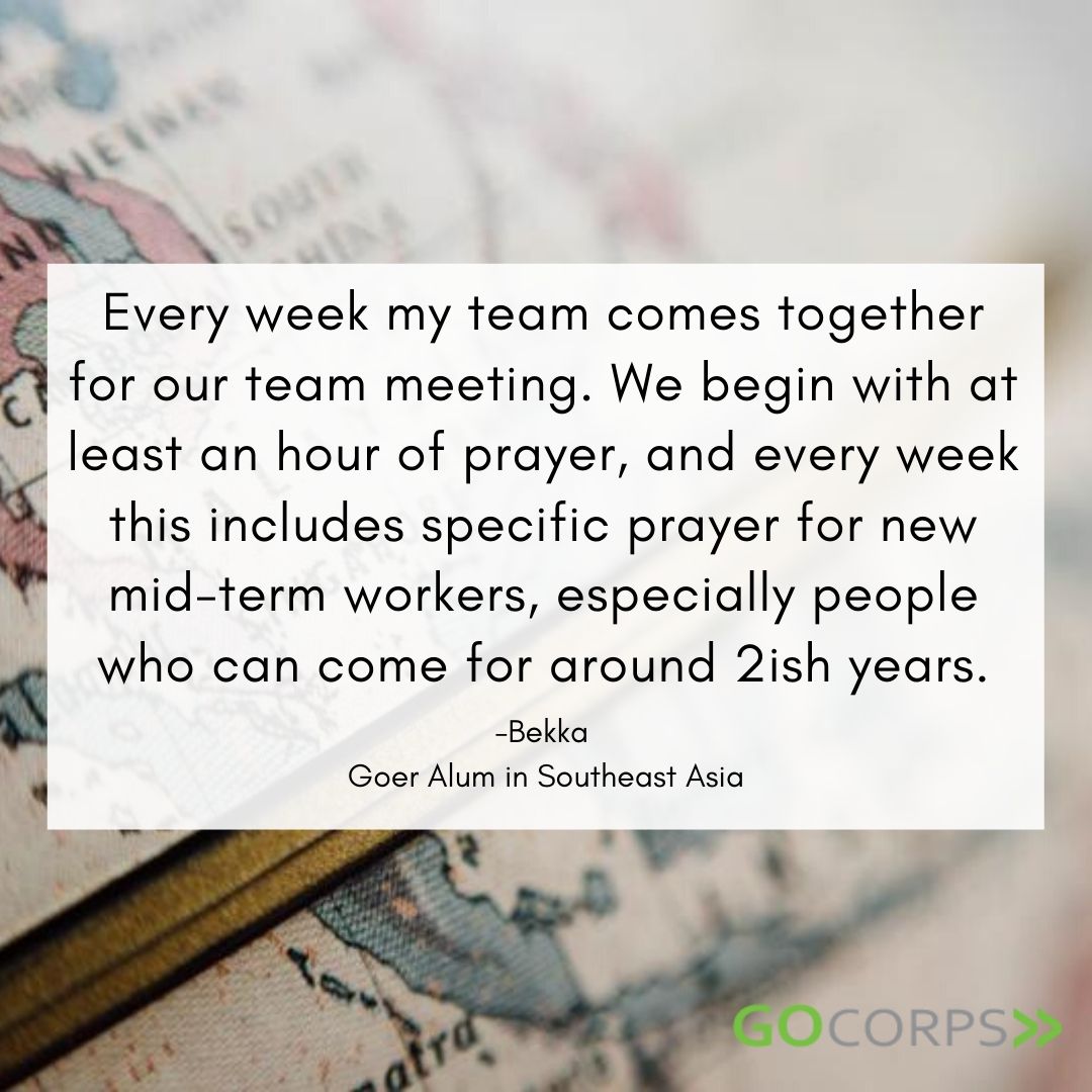 GoCorps's tweet photo. Why go two years?  Does that seem too long to you? Or too short? 

Bekka served as a teacher in Southeast Asia and gives 4 reasons to invest 2 years on the mission field.  

https://t.co/ZqV14fnxCD 

#go2years #useyourdegree #findyourplace #themissionscommunity #globalmissions https://t.co/44vgZLN04F