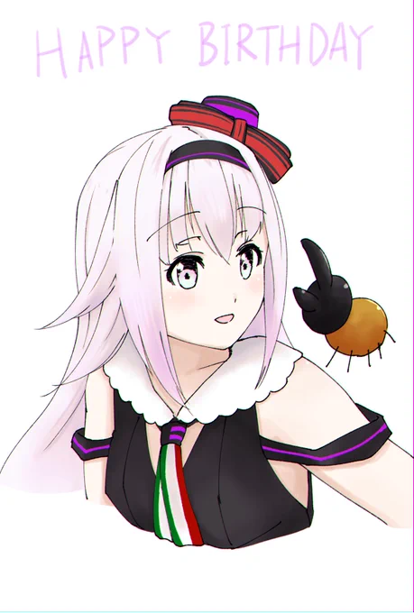 お誕生日おめでとうございます。
新衣装、ちょっと大人びた感じでよかったです。
#ピノの自由帳 