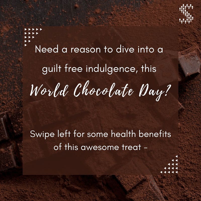 Stepathlon's tweet photo. Swipe, indulge and tag a chocolate lover.

Happy #WorldChocolateDay 🍫

#Stepathlon #healthytreat https://t.co/YNTVcVmVBW